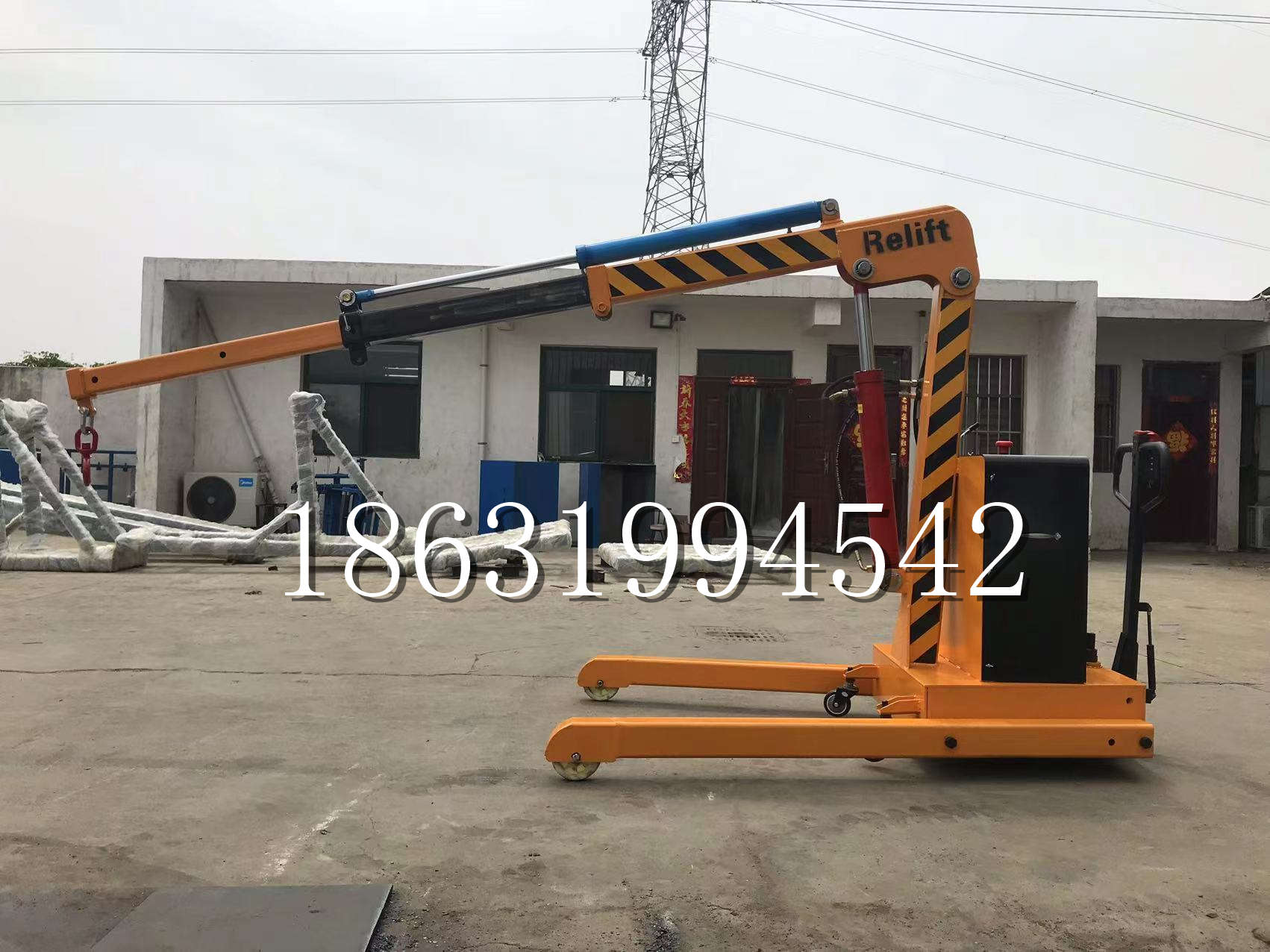 西屿乡久征定做3吨三轮随车吊 农用园林绿化移树吊 平板工程用小吊机